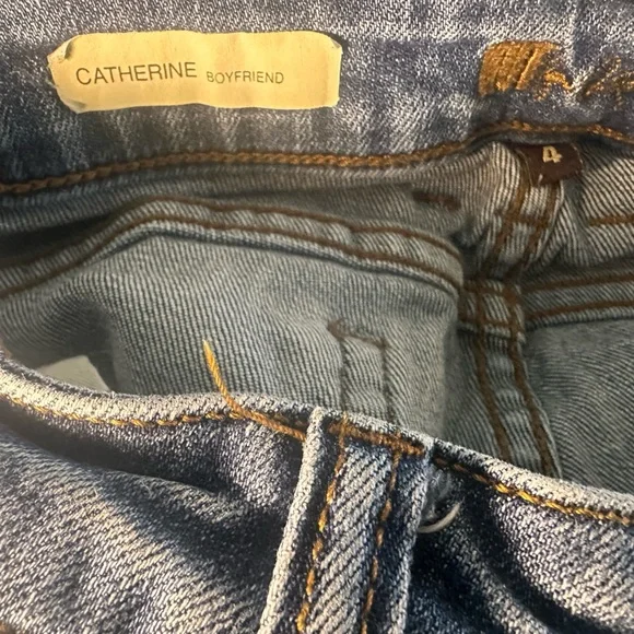 KUT FROM THE KLOTH Catherine Boyfriend Medium Blue Size 4 Jeans - Picture 5 of 5